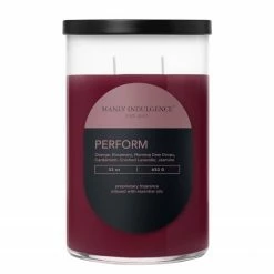 Colonial Candle Duftkerze Perform - Soja Wachs Mischung - Rot - 623g