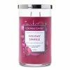 Colonial Candle Duftkerze Holiday Sparkle - Soja Wachs Mischung - Rot - 538g