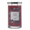 Colonial Candle Duftkerze Black Cherry - Soja Wachs Mischung - Rot - 538g