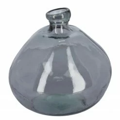 Twentyfour Vase Brenna I - Recyceltes Glas - Blau