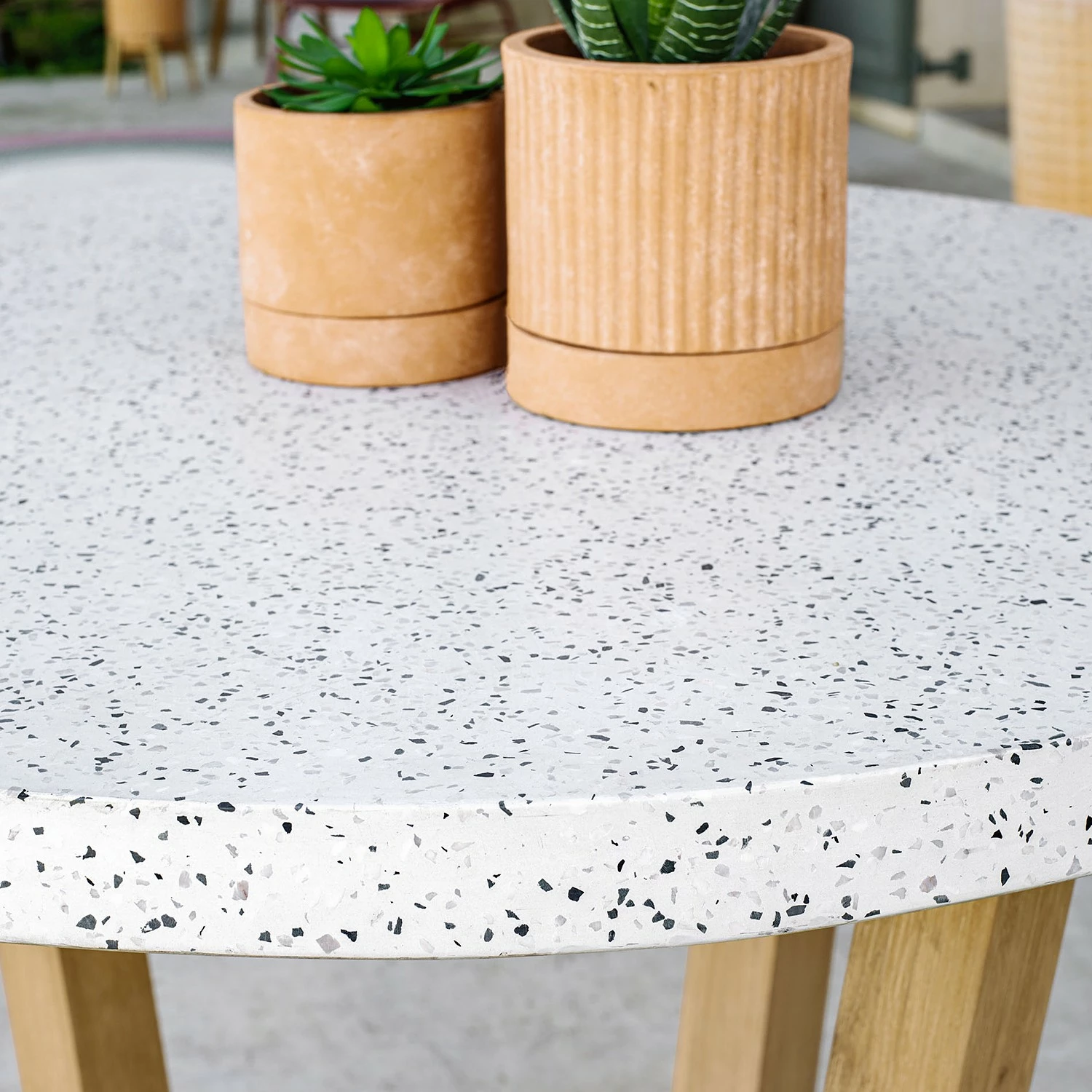 Twentyfour Pflanzkübel Janaina (2-teilig) - Terracotta - Kupfer – Bild 2