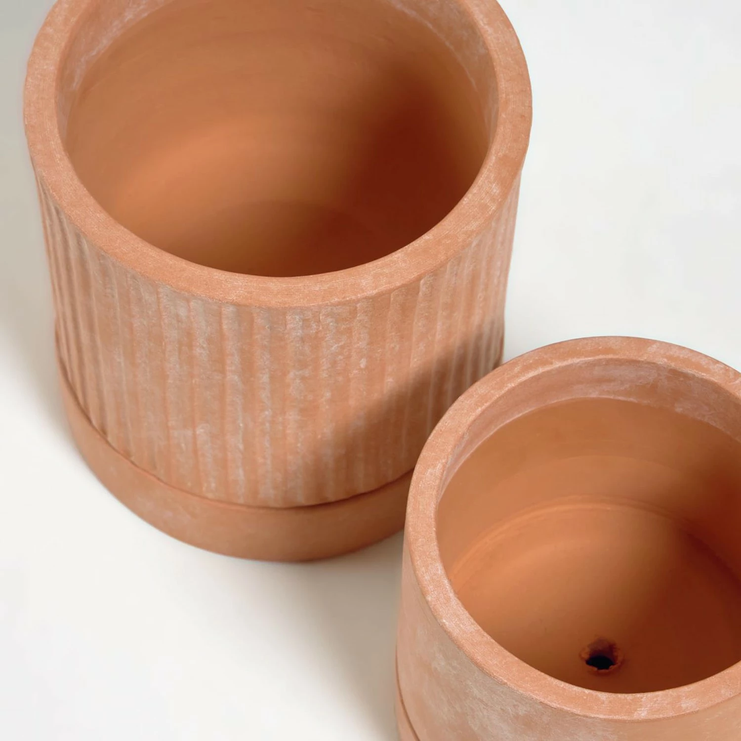 Twentyfour Pflanzkübel Janaina (2-teilig) - Terracotta - Kupfer – Bild 3