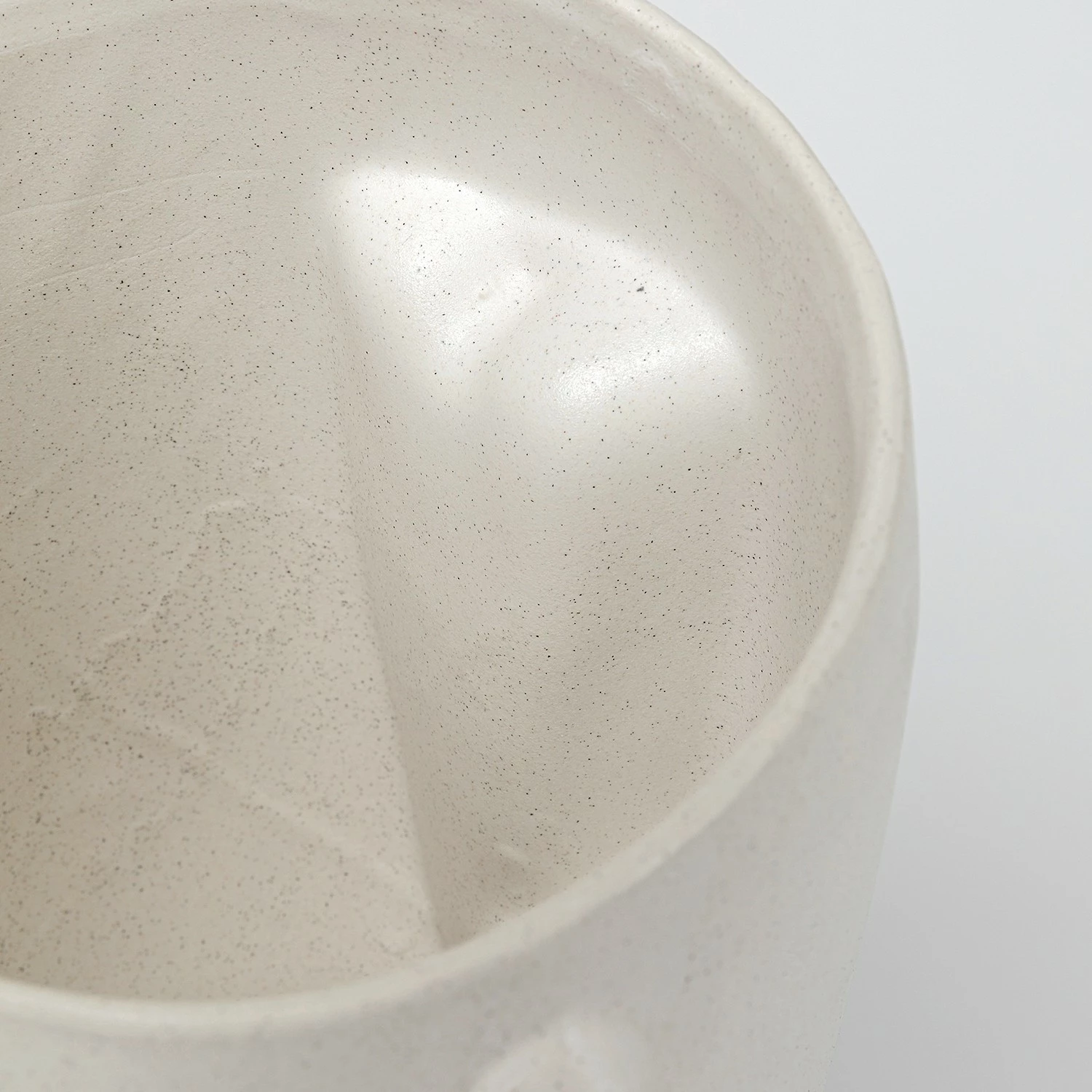 Kare Design Vase Face Pot - Grau - Stein – Bild 8