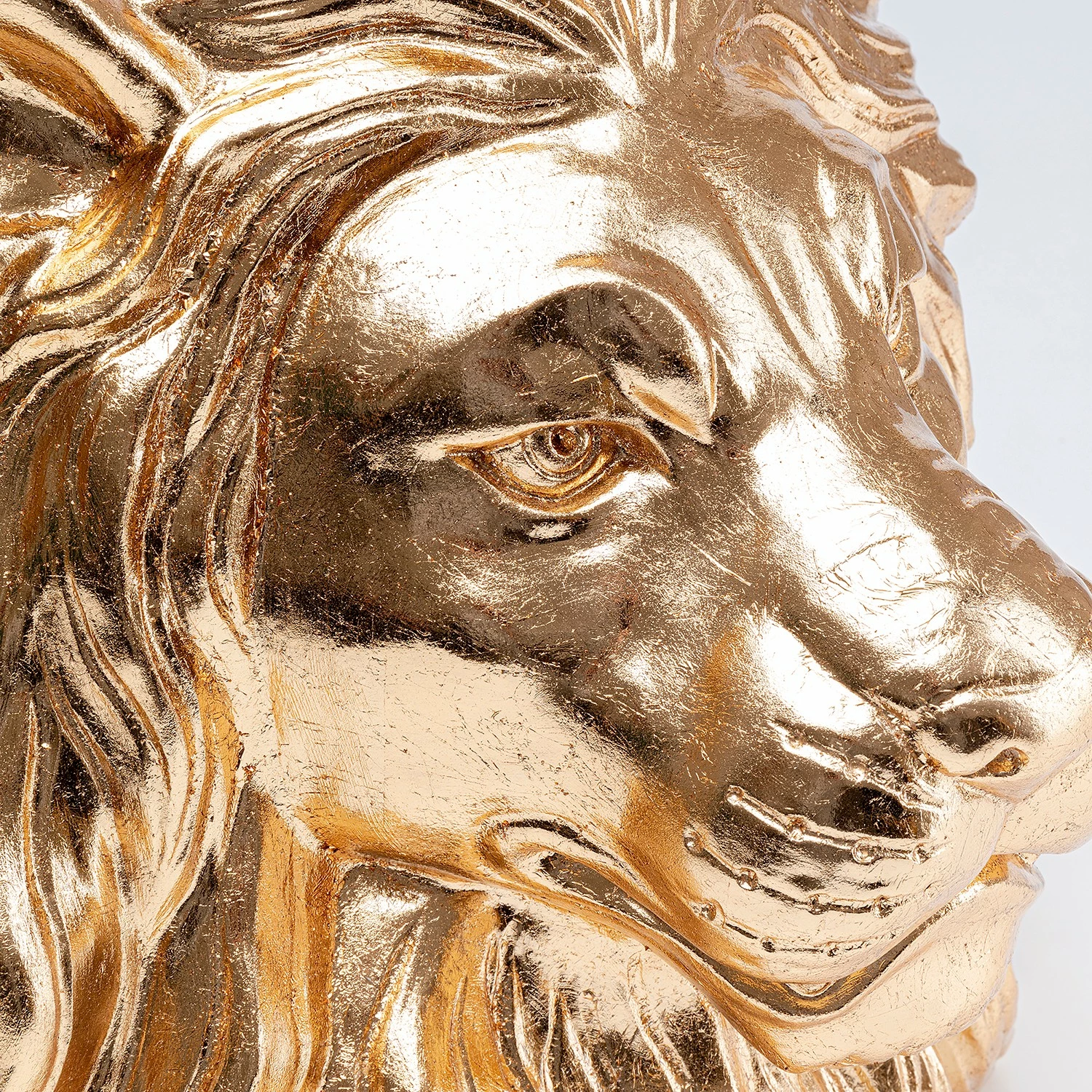 Kare Design Deko Übertopf Lion I - Gold - Kunststoff – Bild 6
