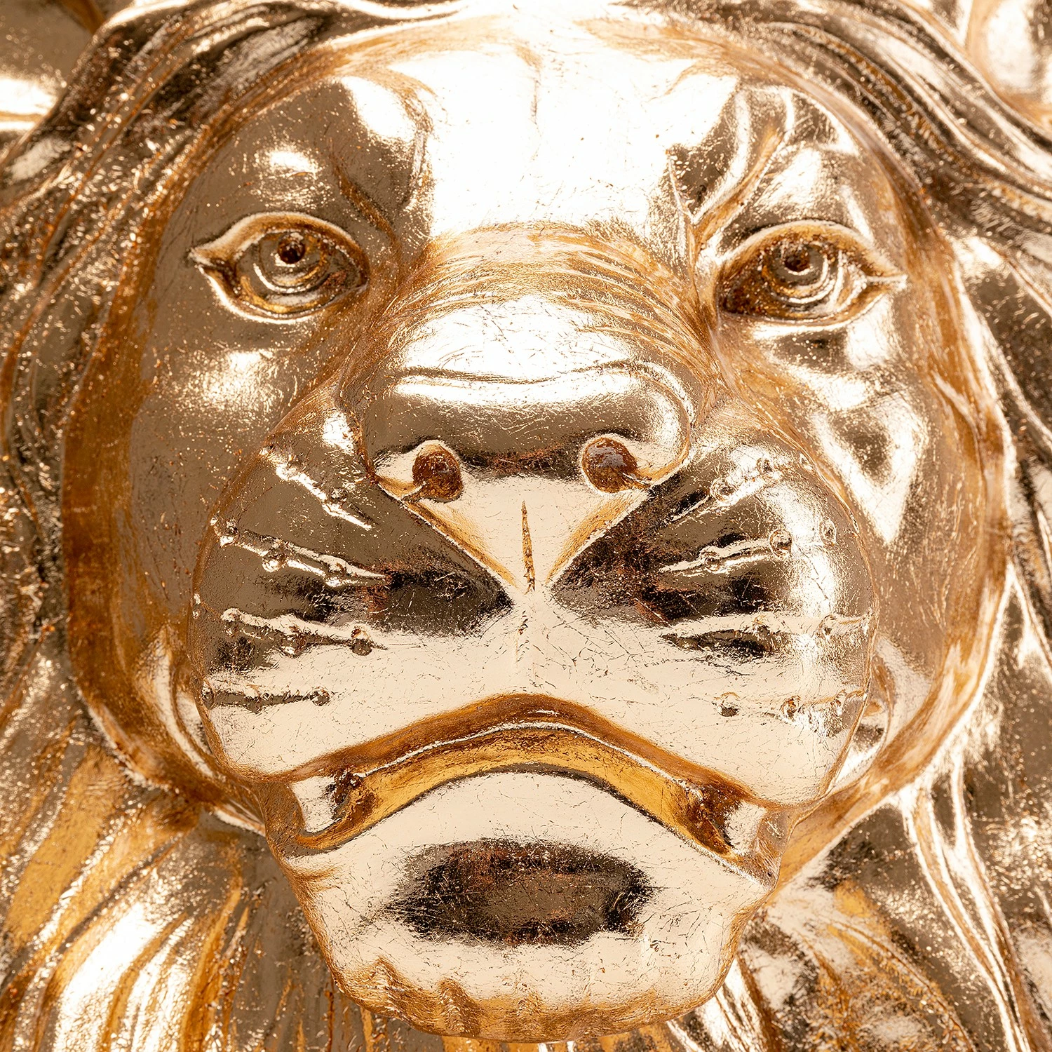 Kare Design Deko Übertopf Lion I - Gold - Kunststoff – Bild 8