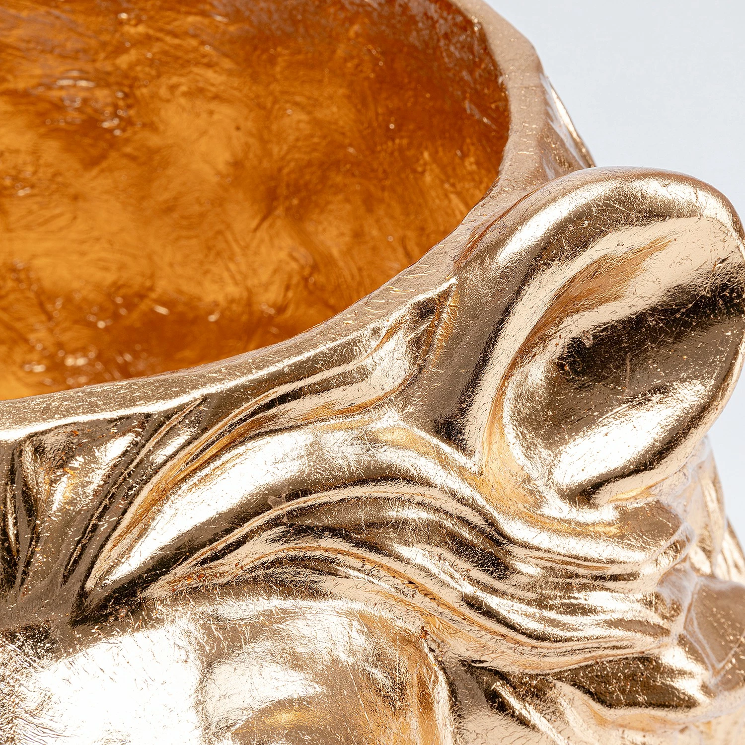 Kare Design Deko Übertopf Lion I - Gold - Kunststoff – Bild 9
