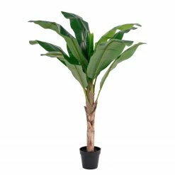 Kunstbaum Bananenbaum - Green - 80cm x 163cm x 105cm