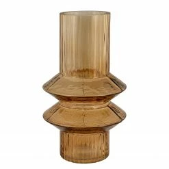 Vase Zaro - Brown - 10cm x 18cm x 10cm
