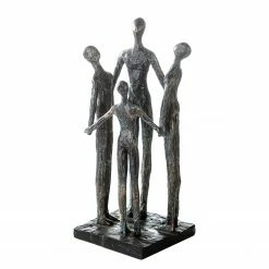 GILDE Skulptur Group - Kunstharz - Bronze