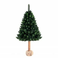 FLHF Künstlicher Weihnachtsbaum Ophie - Polyethylen - Grün - ∅ 90 cm