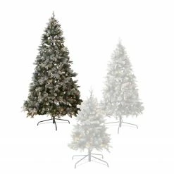Twentyfour LED-Tannenbaum Schnee