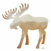 Twentyfour LED-Dekofigur Elch Kjell - Kupfer / Baumwollstoff - Kupfer