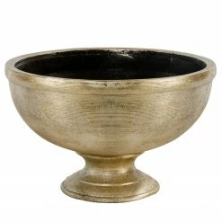 Twentyfour Übertopf Victory - Magnesia / Kunstharz - Champagner