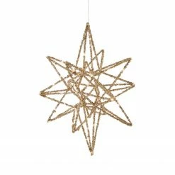 Twentyfour LED-Dekoobjekt Stern Galaxy - Metall / Kunststoff - Gold