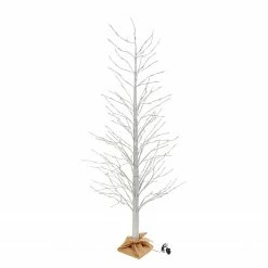 Twentyfour LED-Objekt Baum - MDF - Silber