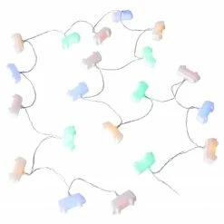 Twentyfour LED-Lichterkette VW-Bus - Milchglas - Mehrfarbig