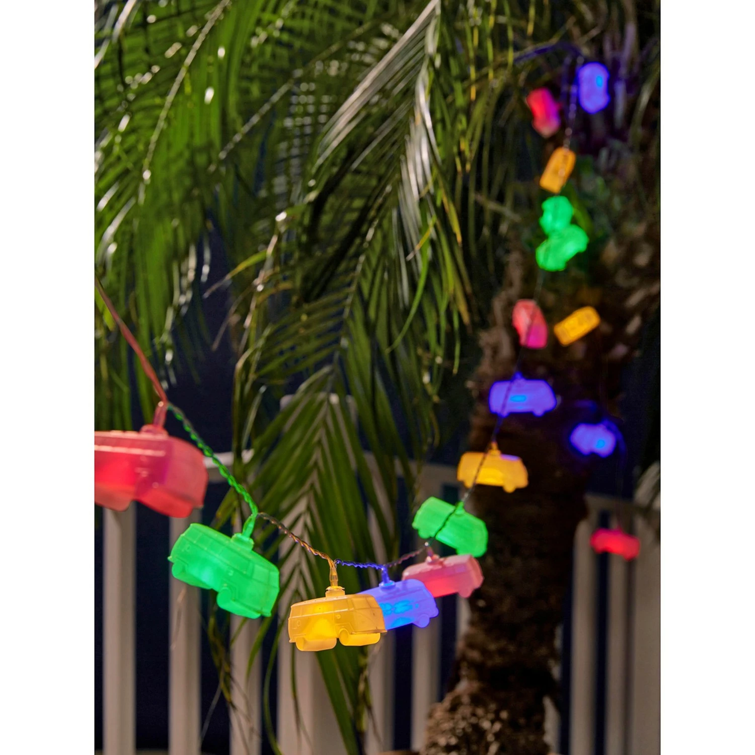 Twentyfour LED-Lichterkette VW-Bus - Milchglas - Mehrfarbig – Bild 4