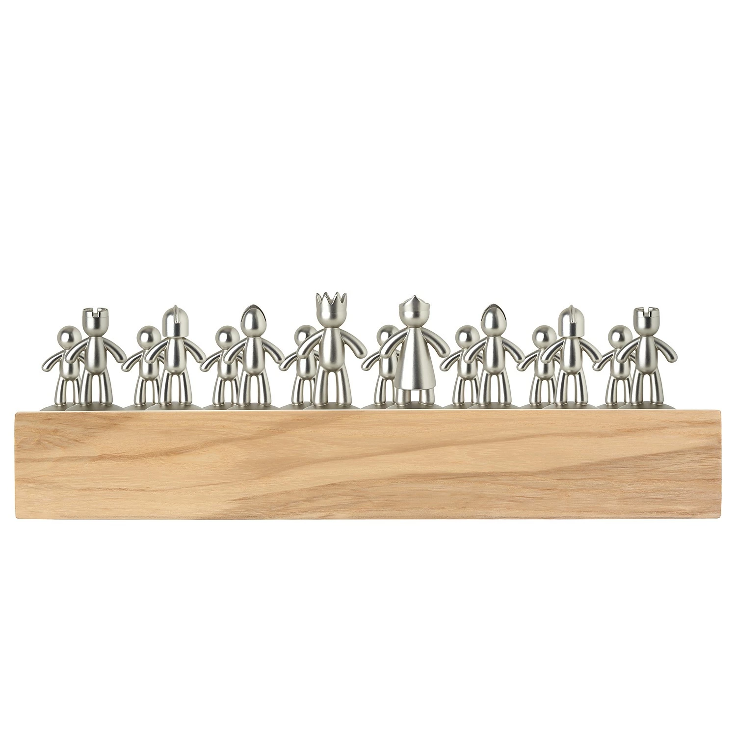 Umbra Schach-Set Natural - Zinn / Eisen - Natura - 35,255cm x 5,715cm x 35,56cm – Bild 8