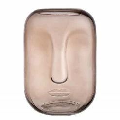 Butlers Vase ANOKI - Farbglas - Hellbraun