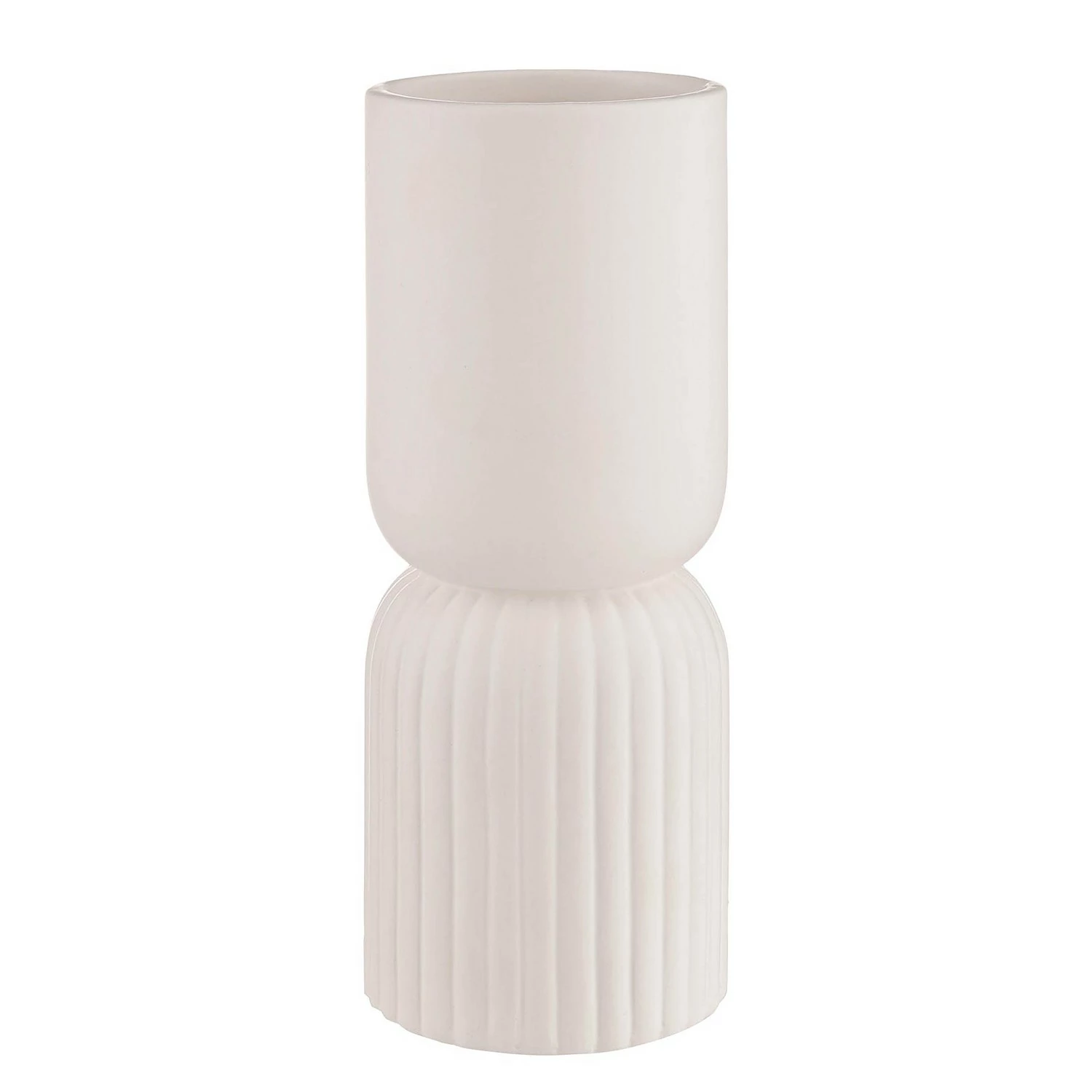 Butlers Vase TWO-PART - Keramik - Weiß