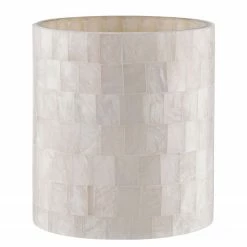 Butlers Windlicht SEASIDE - Glas - Creme