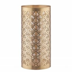 Butlers Windlicht LUMINOUS Ornamente - Eisen - Gold - Höhe: 21 cm