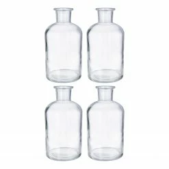 Butlers Kerzenhalter LITTLE LIGHT (4er-Set) - Glas - Transparent