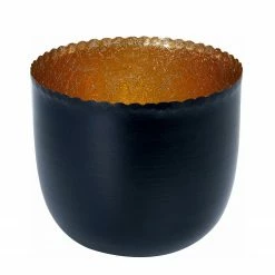 Butlers Teelichthalter DELIGHT II - Eisen - Schwarz