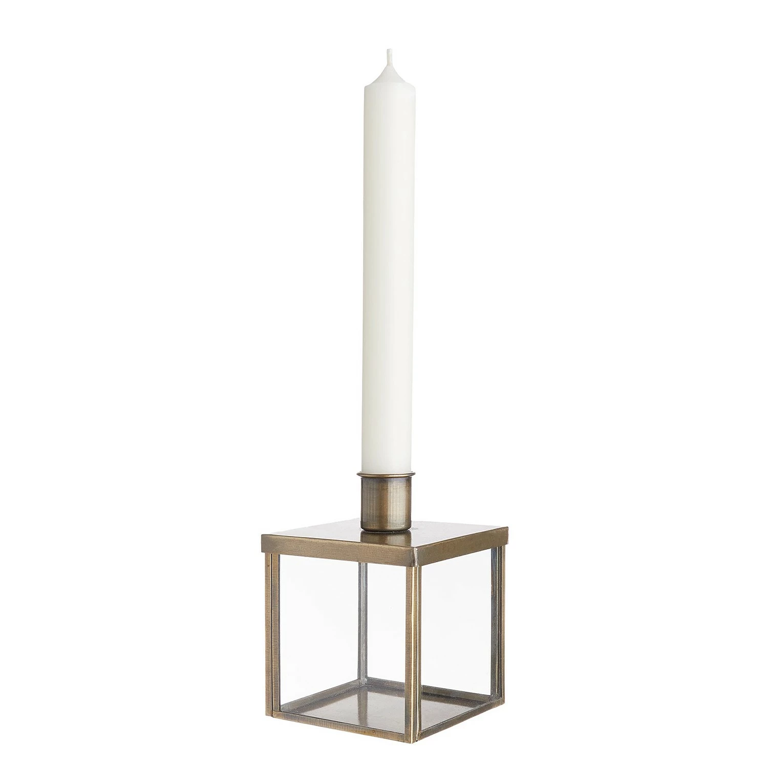 Butlers Stabkerzenhalter SHOWROOM - Eisen / Glas - Gold – Bild 2