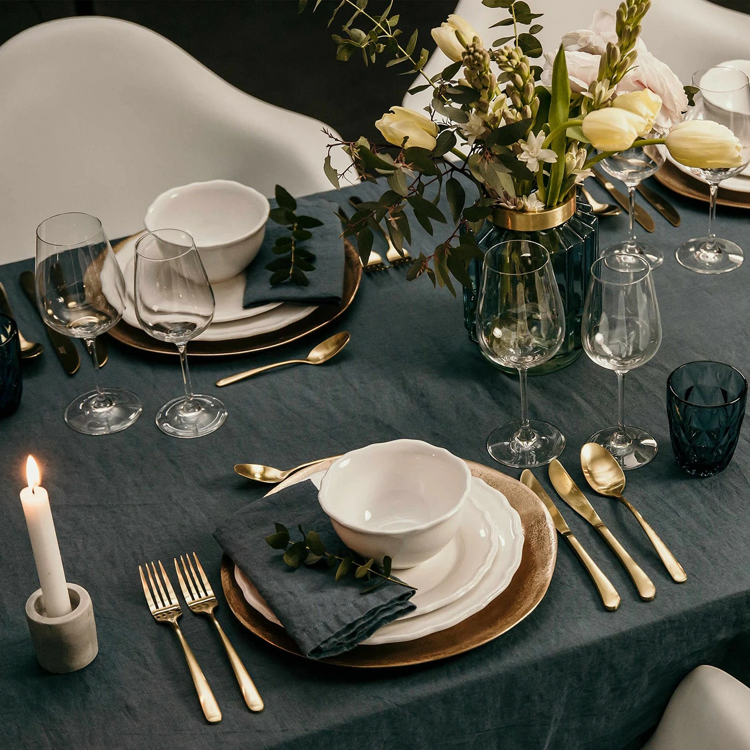 Butlers Dekoteller BANQUET IV - Aluminium - Gold – Bild 3