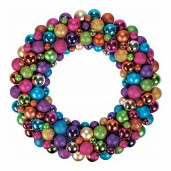 Butlers Dekokranz FESTIVAL - Kunststoff - Mehrfarbig