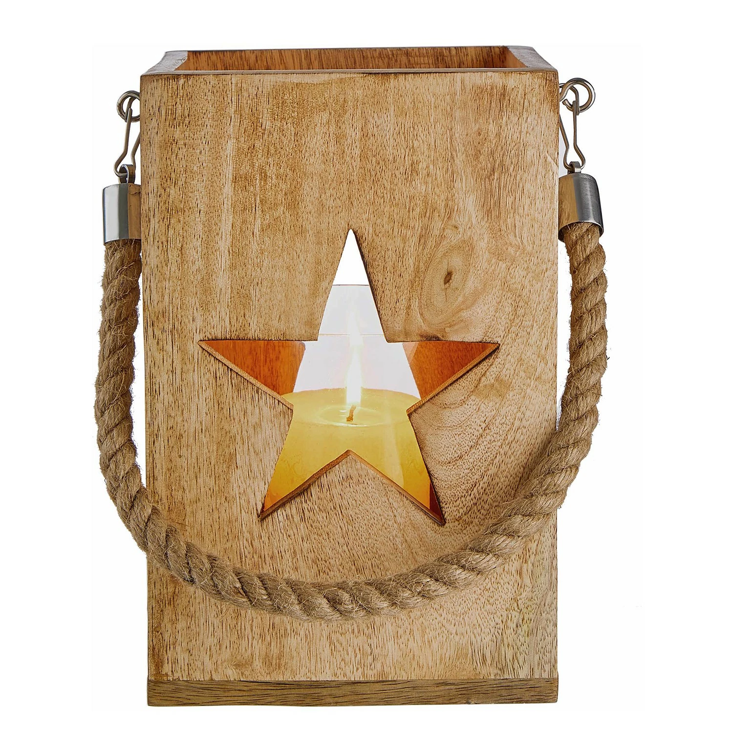 Butlers Laterne FOREST Stern - Mangoholz - Natur – Bild 2
