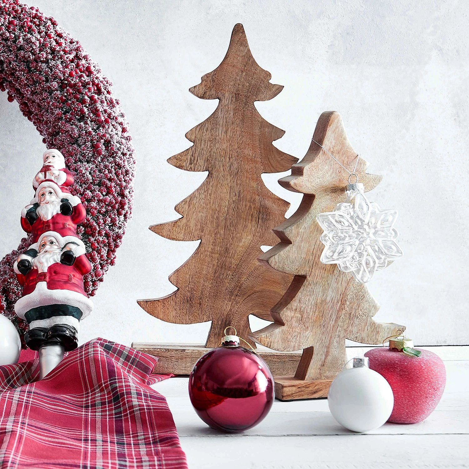 Butlers Dekotanne FOREST - Mangoholz - Braun – Bild 2