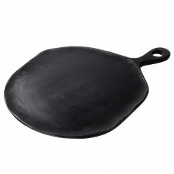 Butlers Dekoteller MANGO DAYS I - Mangoholz - Schwarz - 33 x 46 cm