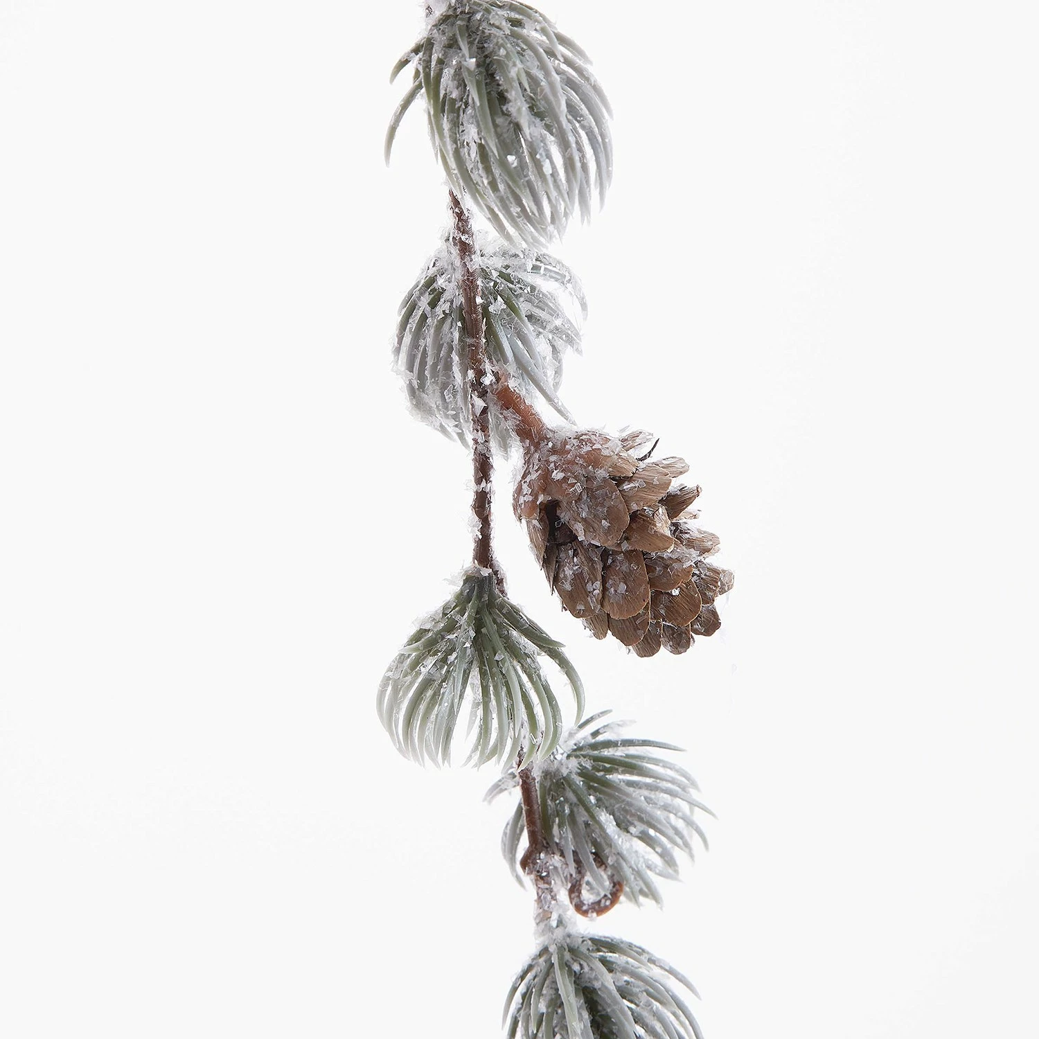 Butlers Piniengirlande FLORISTA - Eisen / Polyester PVC - Grün / Weiß – Bild 2