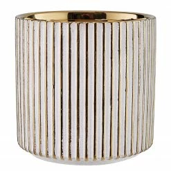 Butlers Blumentopf Streifen GOLDIE