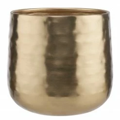 Butlers Übertopf PLANTA II - Eisen - Gold