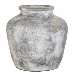 Loftscape Vase Sadah - Terracotta - Antikes Hellgrau
