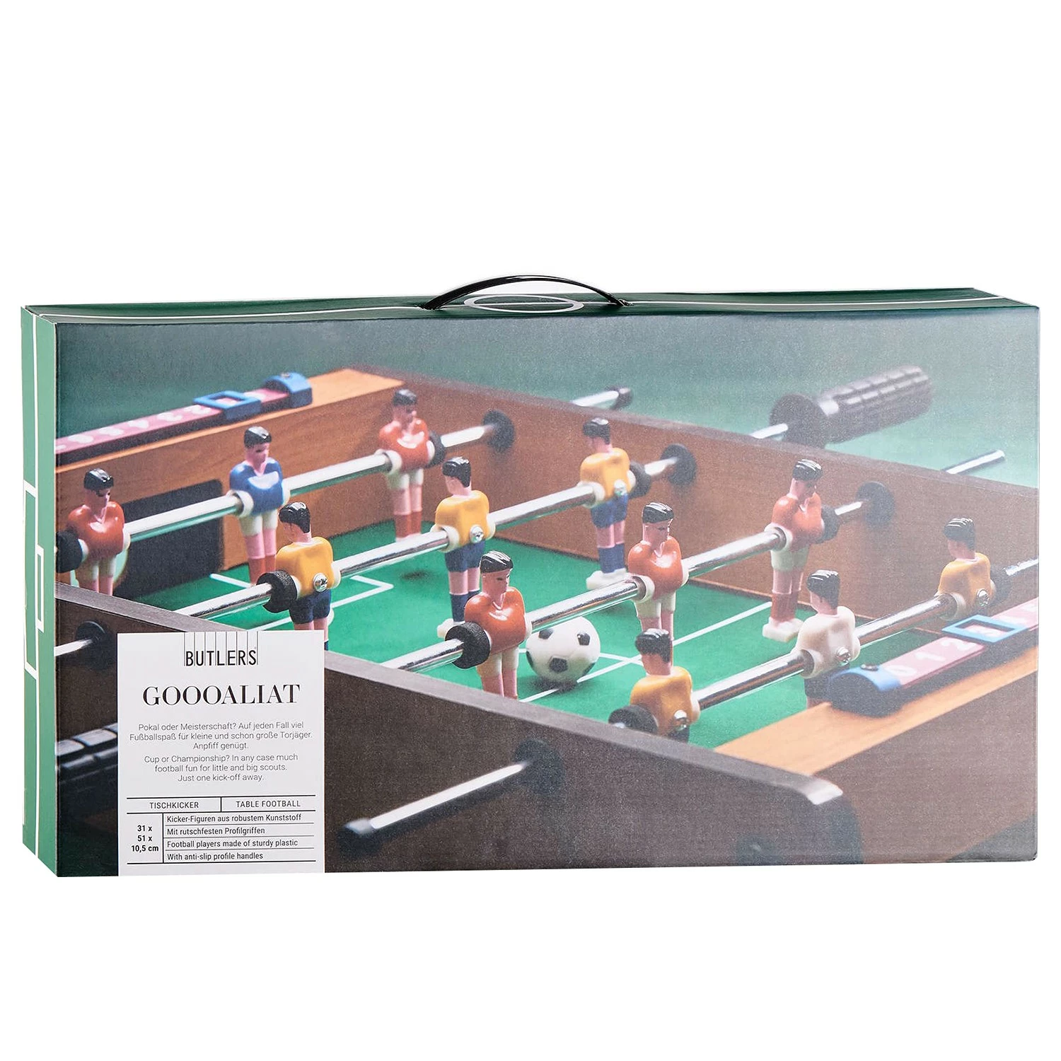 Butlers Tischkicker GOOOALIAT - Polypropylen - Mehrfarbig – Bild 6