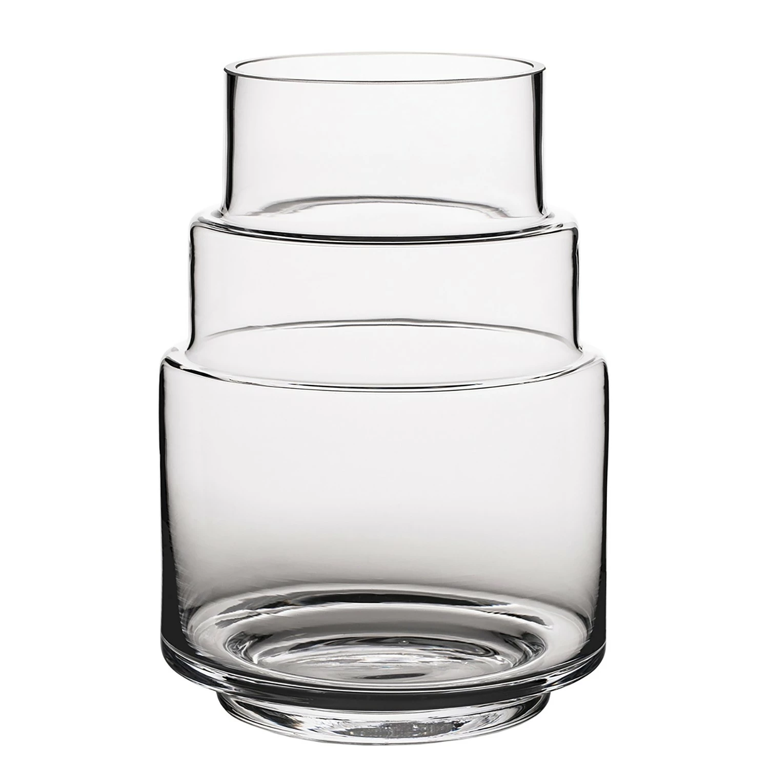 Markslöjd Vase Glimmer I - Glas - Transparent - Höhe: 23 cm