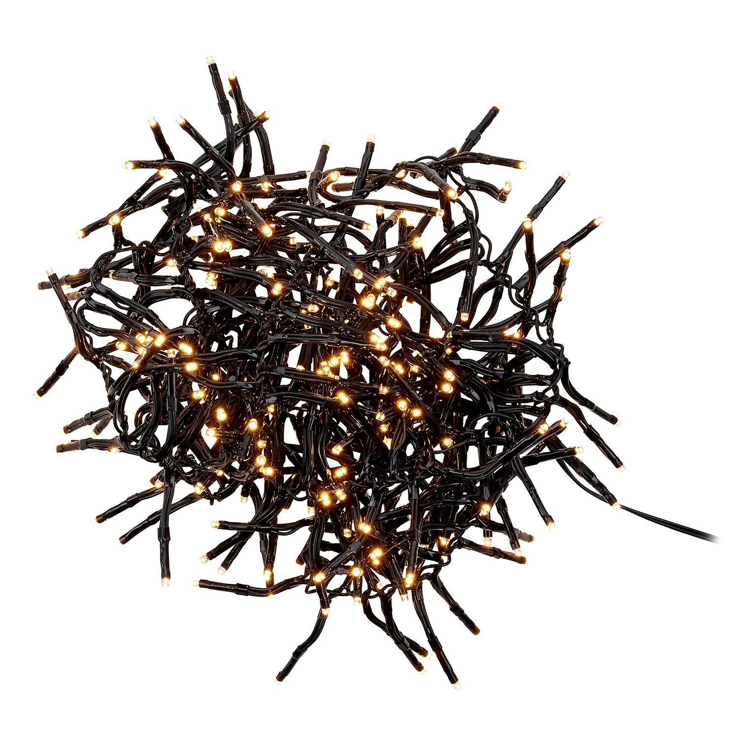 Butlers Lichterkette BRIGHT LIGHTS 288 - Polyester PVC - 288-flammig - Schwarz