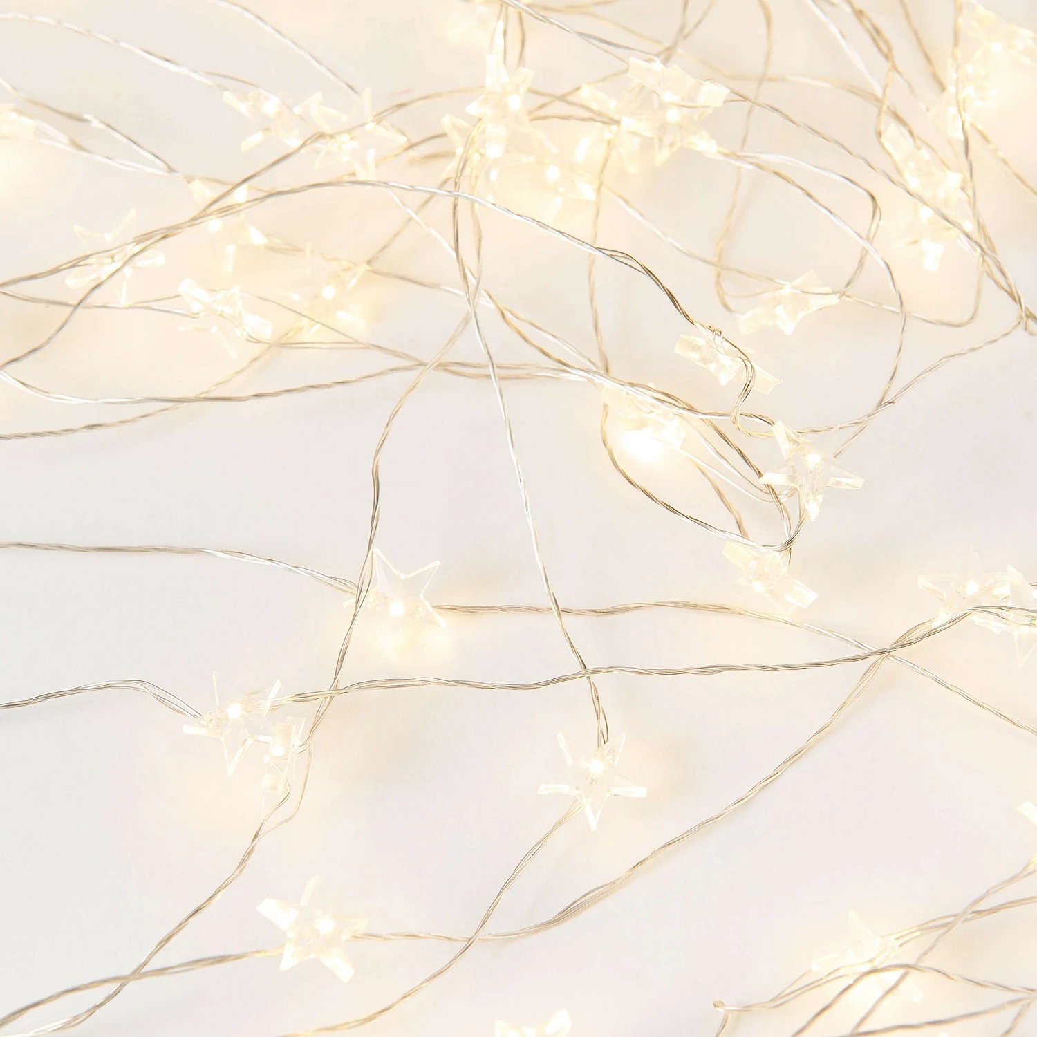 Butlers LED-Lichterkette STAR LIGHTS II - Polyester PVC - 100-flammig – Bild 2