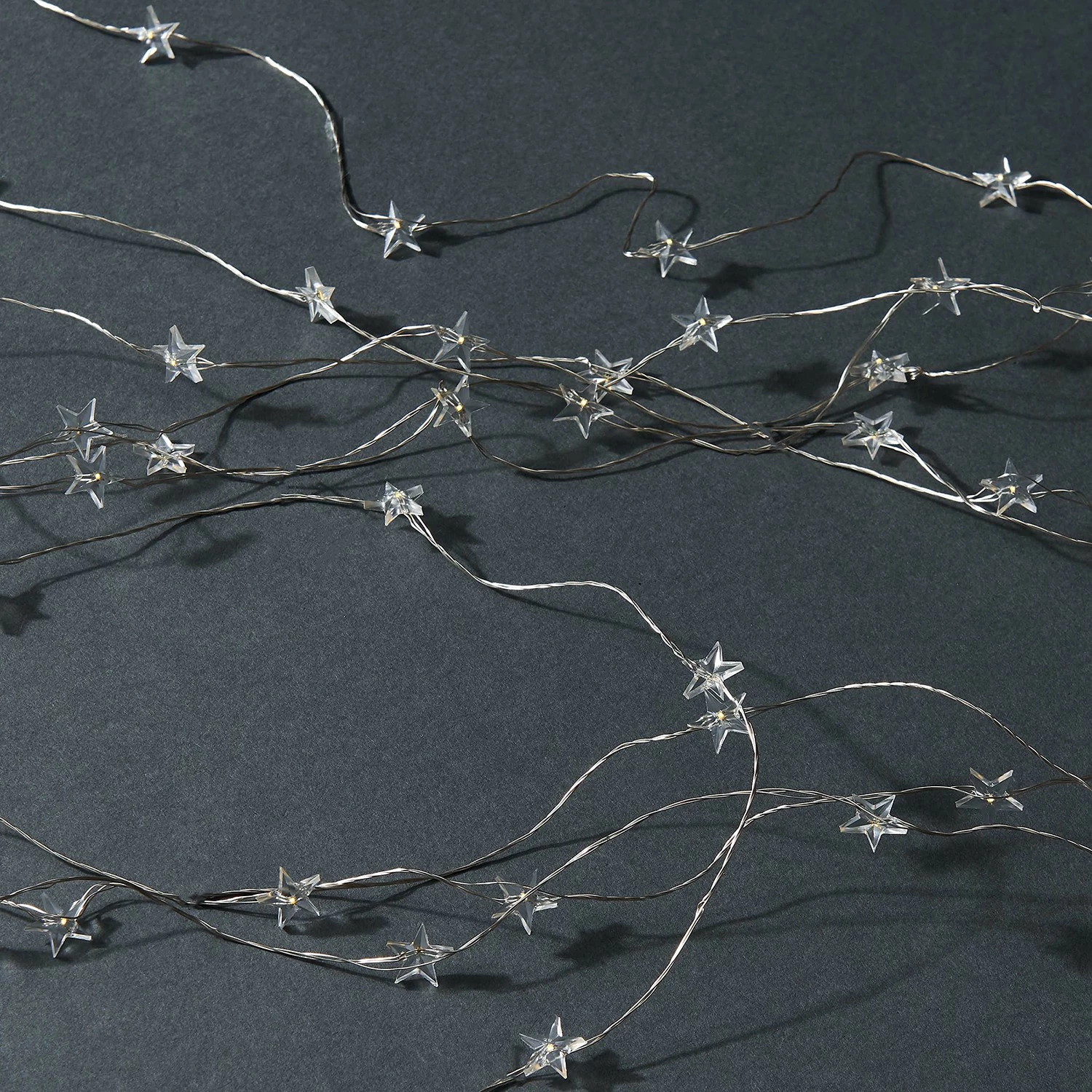 Butlers LED-Lichterkette STAR LIGHTS II - Polyester PVC - 100-flammig – Bild 4