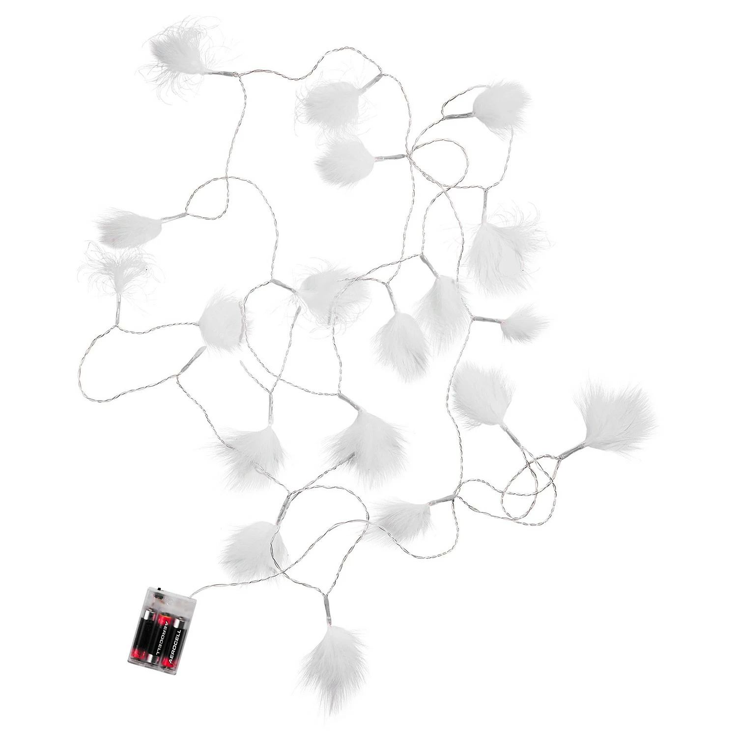 Butlers LED-Lichterkette FEATHERS II - Federn / Polyester PVC - 20-flammig – Bild 4