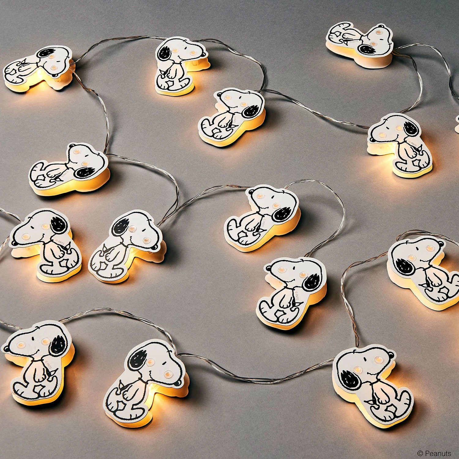 Butlers LED-Lichterkette PEANUTS - Polyester PVC - 20-flammig – Bild 2