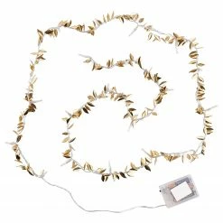 Butlers LED-Lichterkette CAESAR - Polyester PVC / Kupfer - 20-flammig