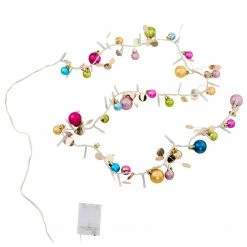 Butlers LED-Lichterkette JOLLY LIGHTS I - Polyester PVC / Kupfer - 30-flammig