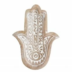 Butlers Dekoobjekt FATIMA - Mango - Creme / Natur - 15 x 22 cm