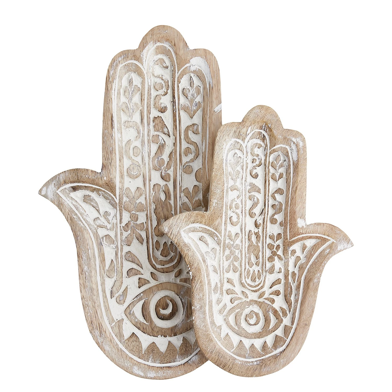 Butlers Dekoobjekt FATIMA - Mango - Creme / Natur - 15 x 22 cm – Bild 4