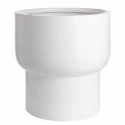 Butlers Pflanztopf LOFT - Magnesia - Weiß - Durchmesser: 39 cm